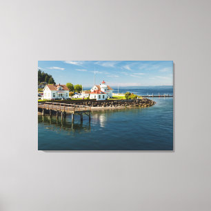 Toile Phare de Mukilteo, Mukilteo, Washington, États-Uni