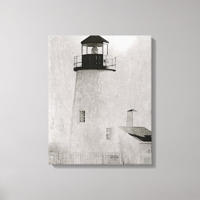Toile Phare de Pemaquid Point Maine (Recto)
