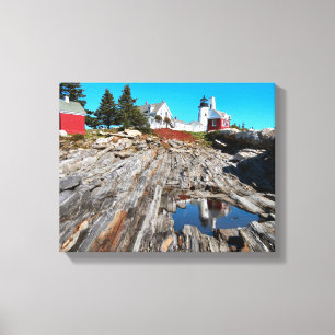 Toile Phare de Pemaquid Point, Maine