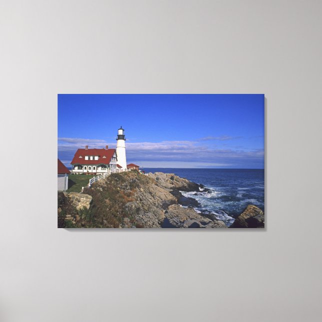 Toile Phare de Portland Head Light Maine (Recto)