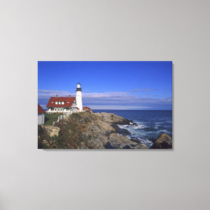 Toile Phare de Portland Head Maine