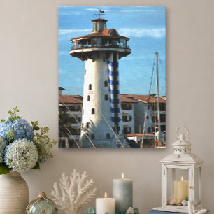 Toile Phare de Puerto Vallarta Marina 0948 Art