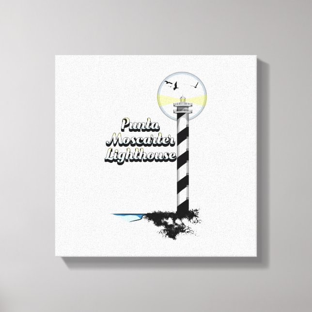 Toile Phare de Punta Moscarter (Recto)