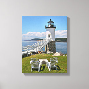Toile Phare de Robinson Point, Isle Au Haut, Maine
