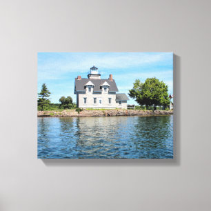 Toile Phare de Sister Islands, New York Canvas Imprimer