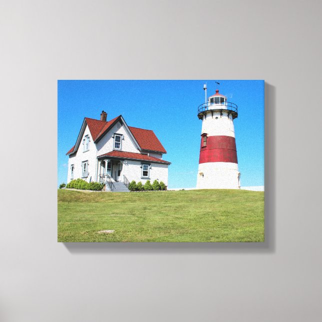 Toile Phare de Stratford Point, Connecticut (Recto)