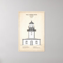 Phare de Tillamook Rock - Oregon - SBD