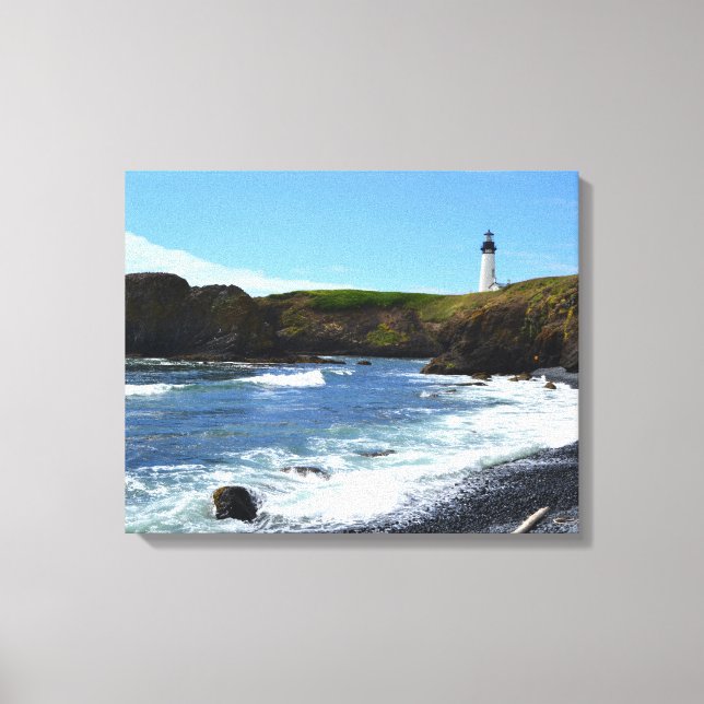 Toile Phare de Yaquina Head (Recto)