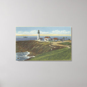Toile Phare de Yaquina sur la tête de Yaquina