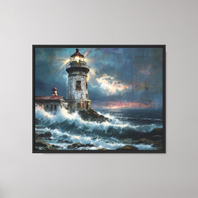 Toile Phare des âmes oubliées (Recto)