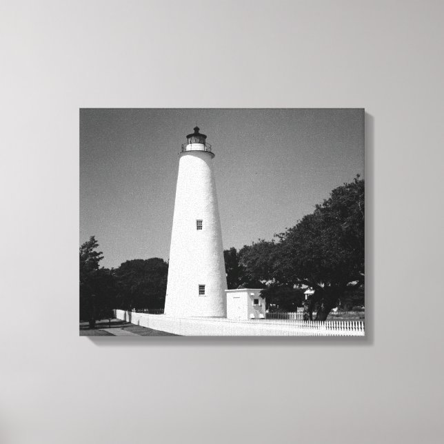Toile Phare d'Ocracoke (Recto)