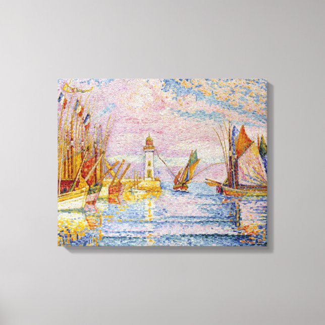 Toile Phare Paul Signac à Groix (Recto)
