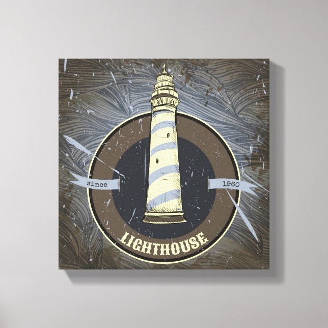 Toile Phare vintage | 1960 (Recto)