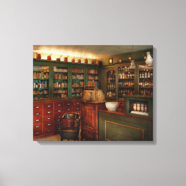 Toile Pharmacie - Médicament breveté  (Recto)