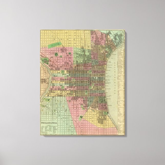 Toile Philadelphie (Recto)