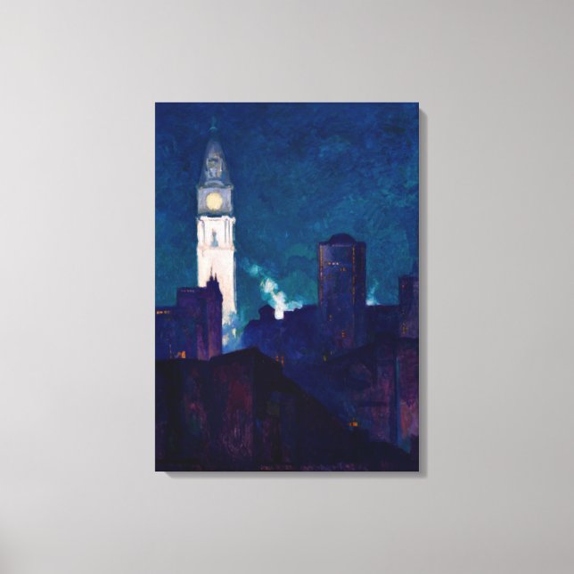 Toile Philadelphie, peinture de Hugh Breckenridge (Recto)