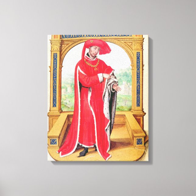 Toile Philippe le Bon Duc de Bourgogne (Recto)