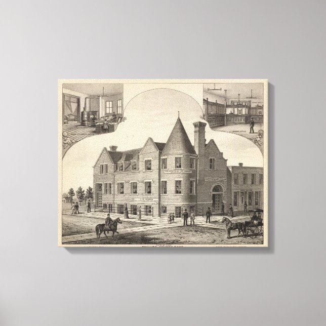 Toile Phillips County Bank, Phillipsburg, Kansas (Recto)