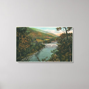 Toile Phoencia, pont au-dessus d'Esopus