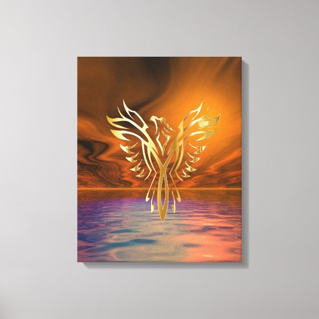 Toile Phoenix Rising (Recto)