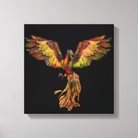 Phoenix Rising - sur noir