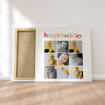 Toile Photo Collage | Colorful Happy Holiday<br><div class="desc">Découvrez l'esprit de joie et de fête avec notre photo Collage Colorful Happy Holiday,  un ajout délicieux à votre décor festif ou un cadeau réfléchi pour vos proches. Ce collage unique présente un mélange éclatant d'instantanés sur le thème des vacances,  capturant l'essence de vos moments chers.</div>