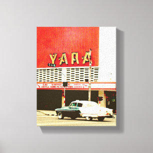 Toile Photo cubaine de la Vieille Havane   Yara  