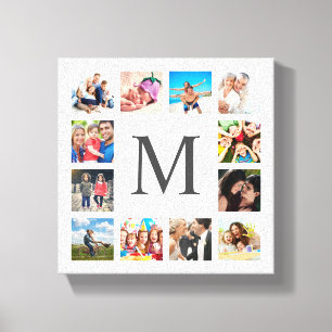Toile Photo Custom Family Collage Personnalité de White