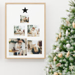 Toile Photo d'arbre de Noël familial moderne avec étoile<br><div class="desc">Prenez la magie des moments de vacances de votre famille avec notre garde personnalisée "Modern Family Christmas Tree with Photo".Transformez les souvenirs spéciaux de votre famille en un souvenir unique grâce à notre ornement "Modern Family Christmas Tree with Photo" de Zazzle. Commandez le vôtre dès aujourd'hui et faites de cette...</div>