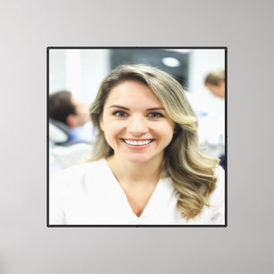 Toile Photo de dentiste personnaliser
