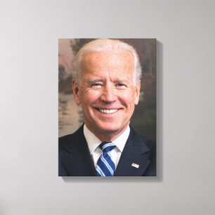 Toile Photo de Joe Biden Portrait