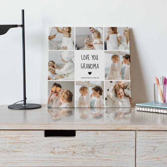 Toile Photo de Love You Grandma Meilleur poison (Créateur téléchargé)