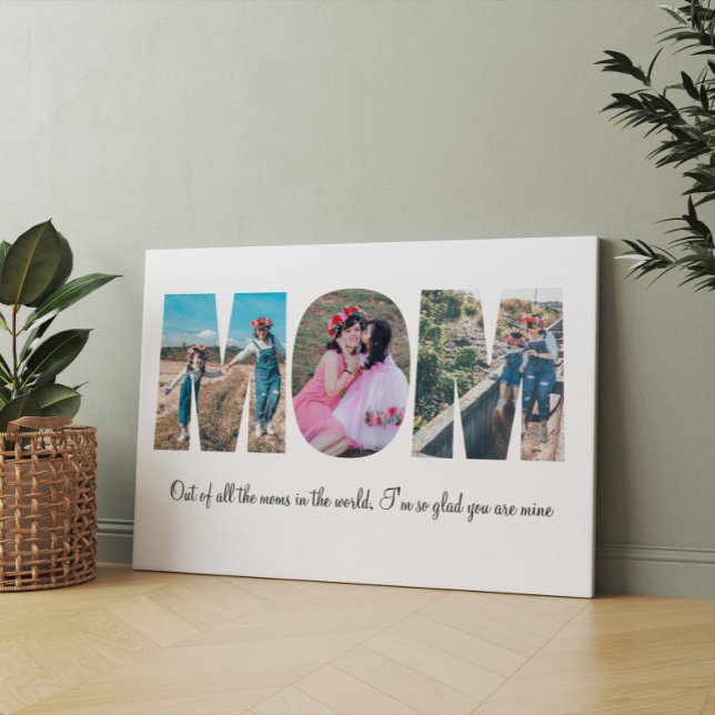 Toile Photo de maman Collage Canvas (Créateur téléchargé)