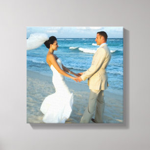 Toile Photo de mariage 12"x12"