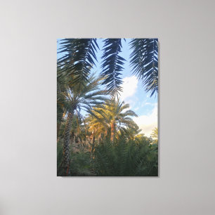 Toile photo de palmier