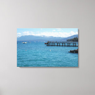 Toile photo du lac Tahoe en Californie