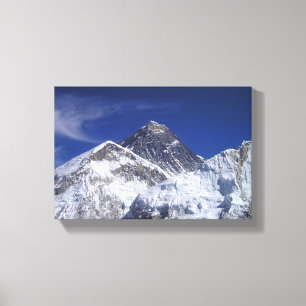 Toile Photo du mont Everest