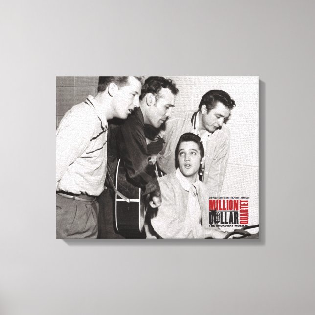 Toile Photo du quatuor à millions de dollars (Recto)