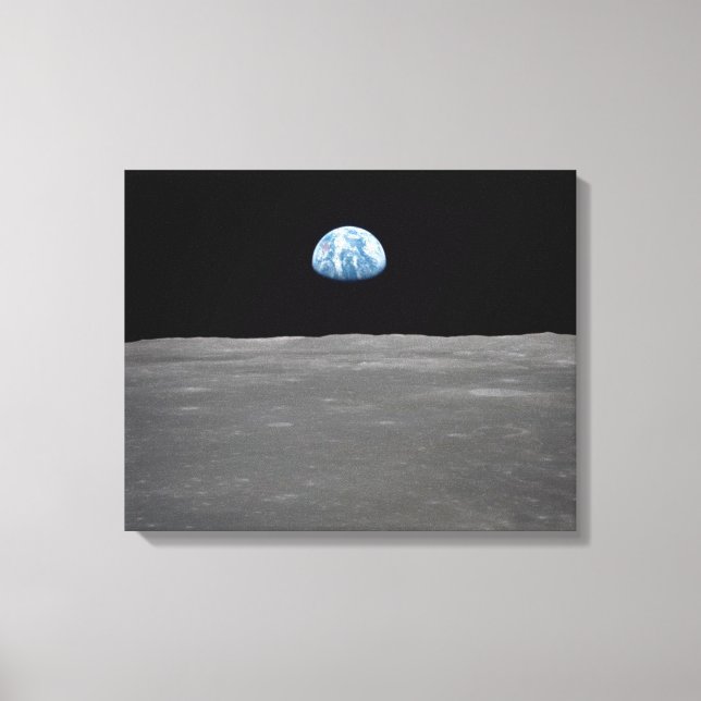 Toile Photo Earthrise (Recto)