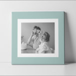 Toile Photo Famille Moderne Mint Simple Lovely Cadeau<br><div class="desc">Photo Famille Moderne Mint Simple Lovely Cadeau</div>