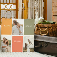 Photo Family Collage moderne | Happy Thanksgiving