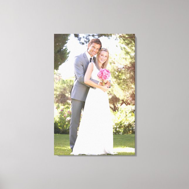 Toile Photo mariage [24x36] pouces (Recto)