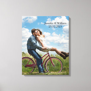 Toile photo Mariage Customisé personnalisée Imprim