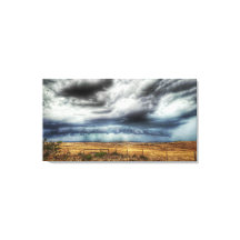 Photo météorologique de 'tempête approchant'