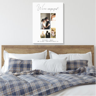 Toile Photo Moderne Nous sommes fiancés Fiançailles