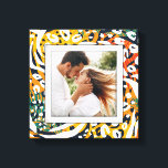 Toile Photo Motif animal coloré<br><div class="desc">Fabriqué pour paraître dimensionnel,  un motif poster de animal sauvage coloré crée un cadre magnifique pour votre photo préférée sur cette toile enveloppée. **CONSEIL : Si vous utilisez une plaque carré,  vous devrez peut-être rogner votre photo à un carré AVANT de la télécharger pour obtenir de meilleurs résultats.</div>