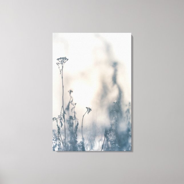 Toile Photo nature Plante d'hiver (Recto)
