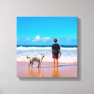 Toile Photo personnalisée Faites votre propre design - 