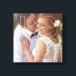 Toile photo personnalisée LOVE Overlay<br><div class="desc">Téléchargez votre photo pour créer un cadeau unique pour vous-même ou pour quelqu'un d'autre! Consultez nos collections complètes à l'adresse berryberrysweet.com. Des couleurs personnalisées sont également disponibles sur demande. Design © berryberrysweet.com</div>