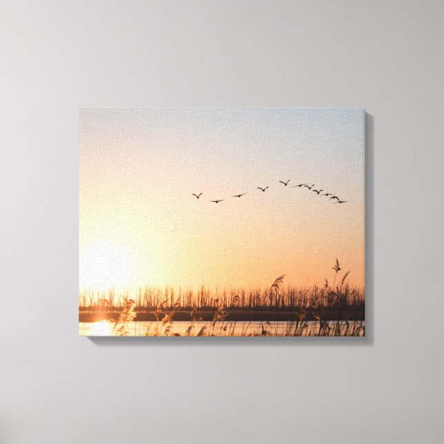 Toile Photo Sunrise Nature (Recto)